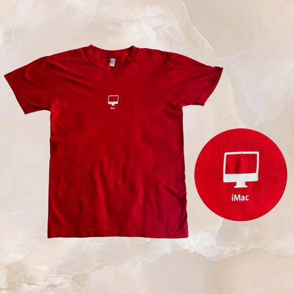 Apple Store Other - MAC Cosmetics Red Short Sleeve Tee